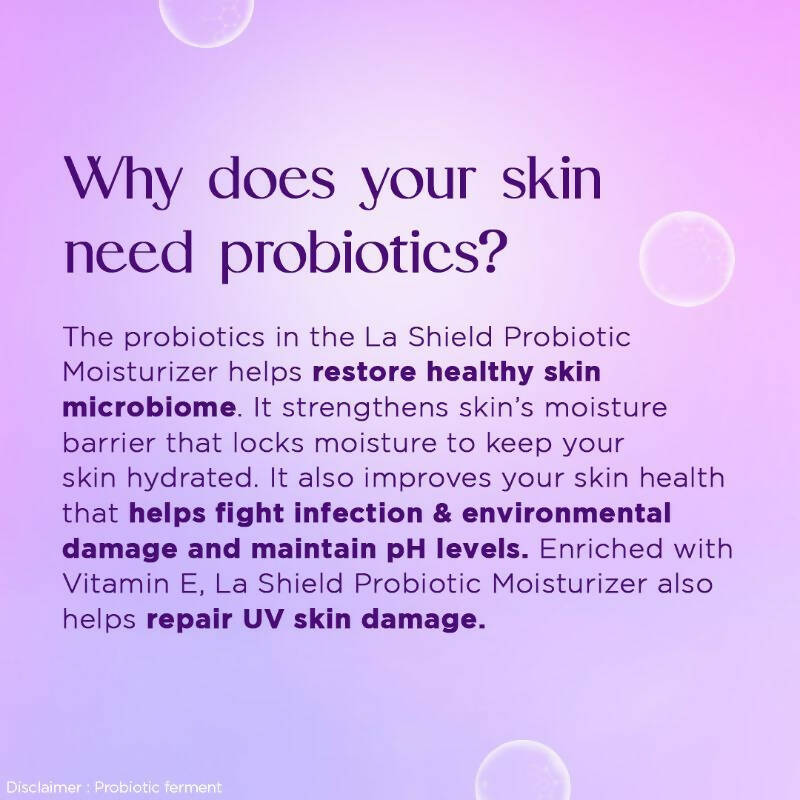 La Shield Intense Hydrating Cream Probiotic Moisturizer | Grocsy