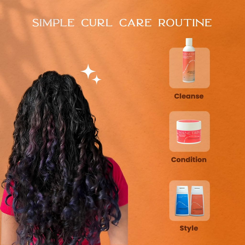 Manetain Volume Gel & Curl Cream Combo | Grocsy