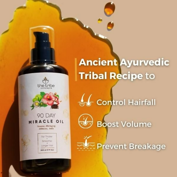 The Tribe Concepts 90 Day Miracle Hair Growth Oil | Grocsy