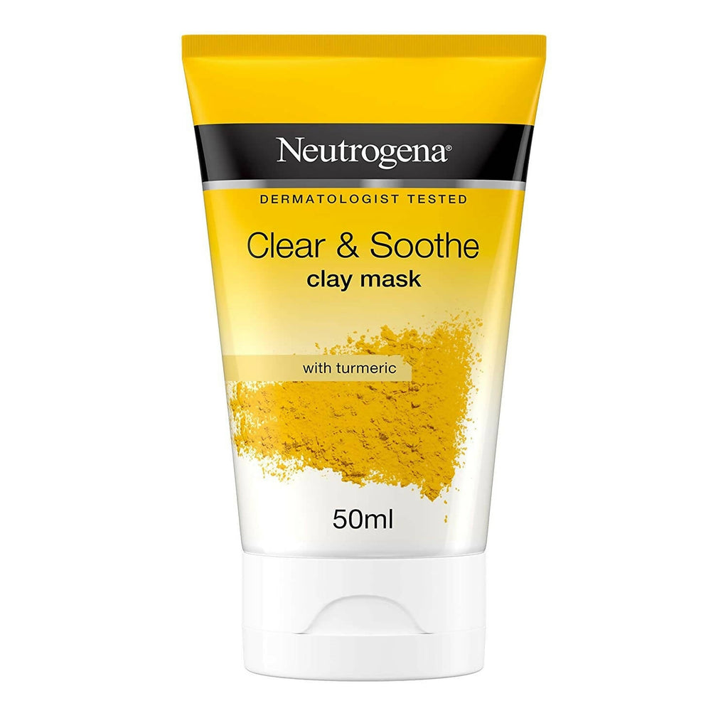Neutrogena Clear & Soothe Clay Mask with Turmeric | Grocsy