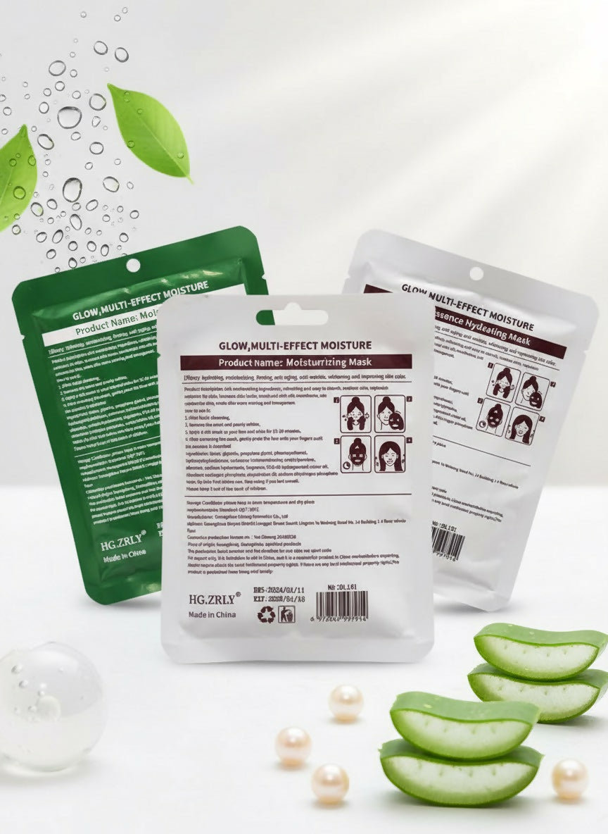 Brand born 4-in-1 Hydrating & Moisturizing Mask Set | Grocsy