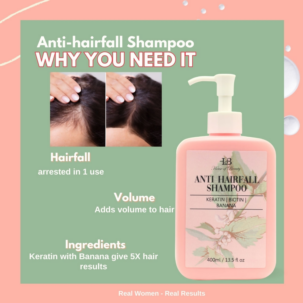 House of Beauty Anti Hairfall Shampoo | Grocsy