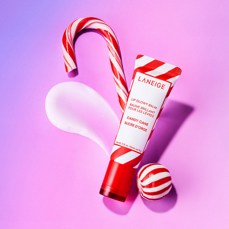 Laneige Lip Glowy Balm Candy Cane | Grocsy