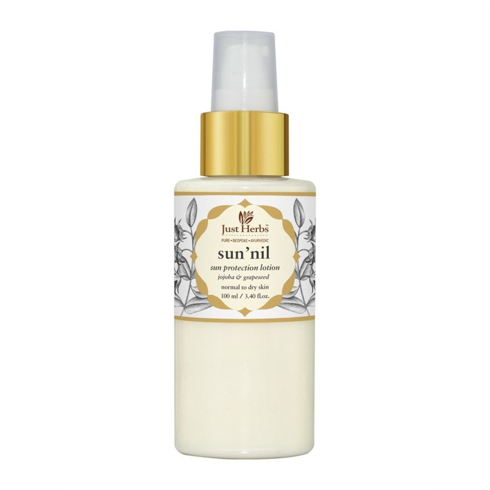 Just Herbs Sun Nil Jojoba-Grapeseed Moisturising Sun Protection Lotion | Grocsy