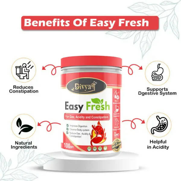 Divya Shree Easy Fresh for Gas, Acidity and Constipation Powder | Grocsy