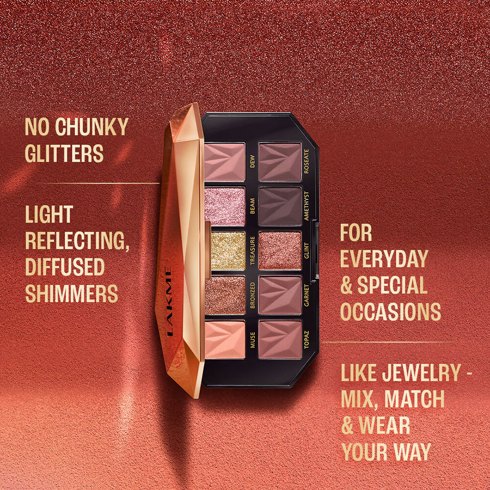 Lakme Be-jewel Multichrome Eyeshadow - Gilded Glow | Grocsy