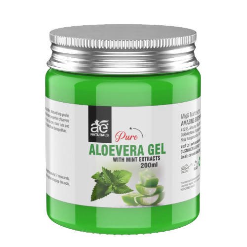 Ae Naturals Pure Aloevera Gel With Mint Extracts | Grocsy