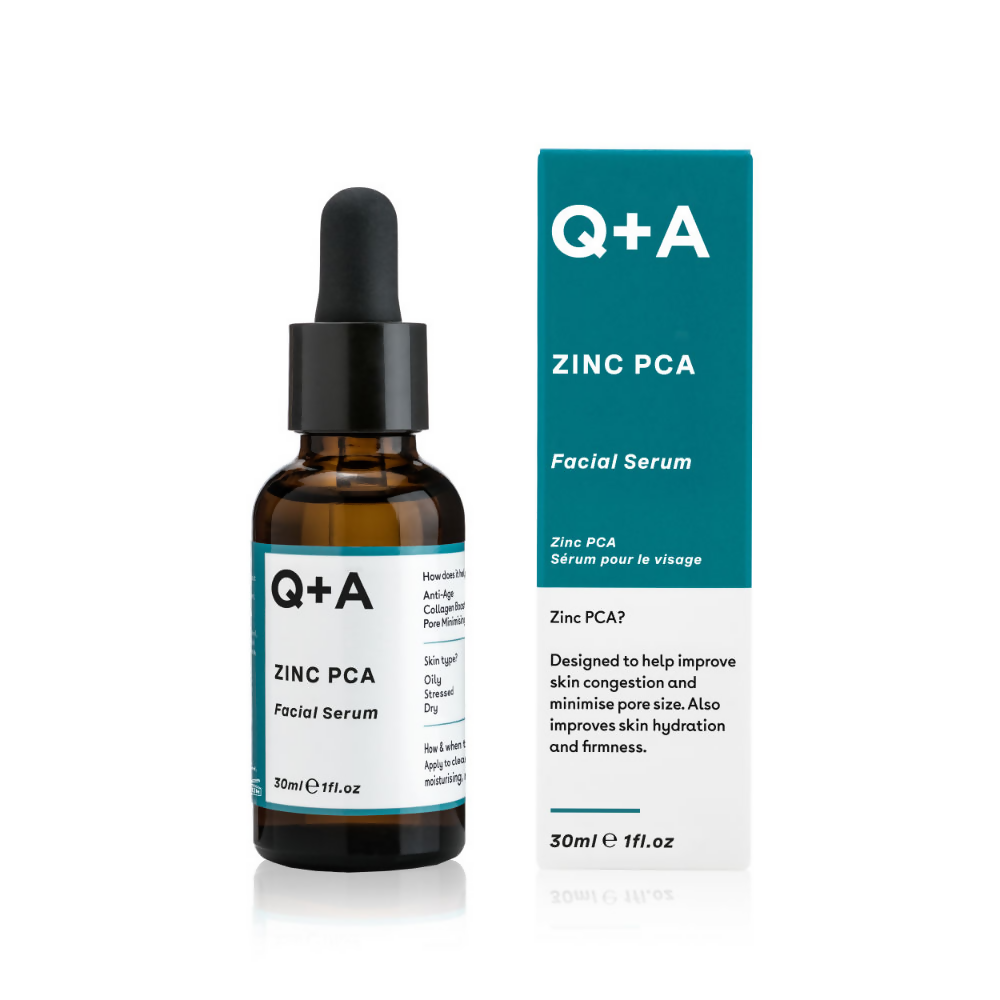 Q+A Zinc PCA Facial Serum | Grocsy