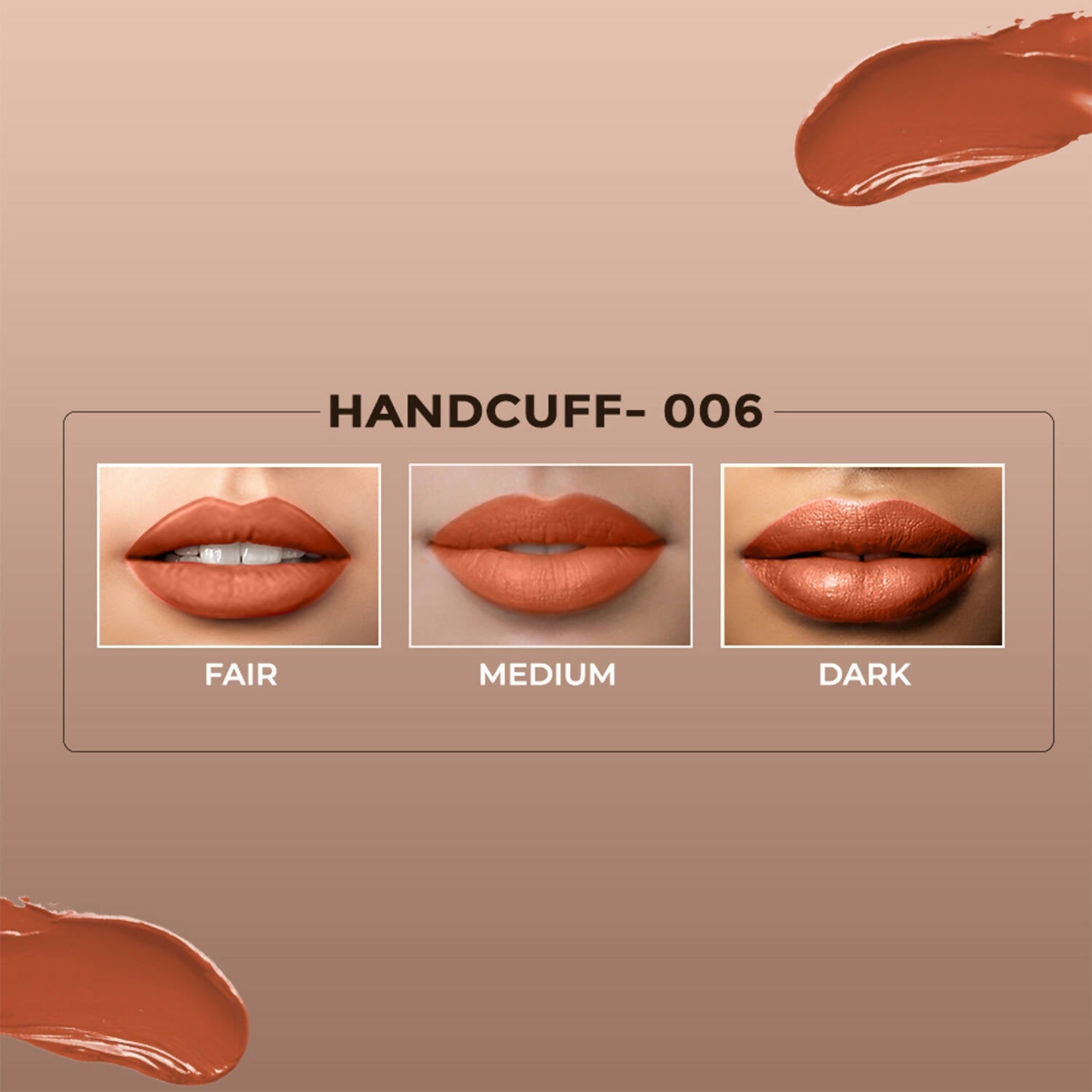 Colorbar Powerkiss Vegan Matte Lipcolor- Handcuff | Grocsy