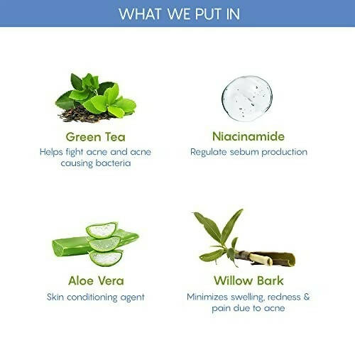 The Moms Co.Natural Green Tea Face Cream | Grocsy