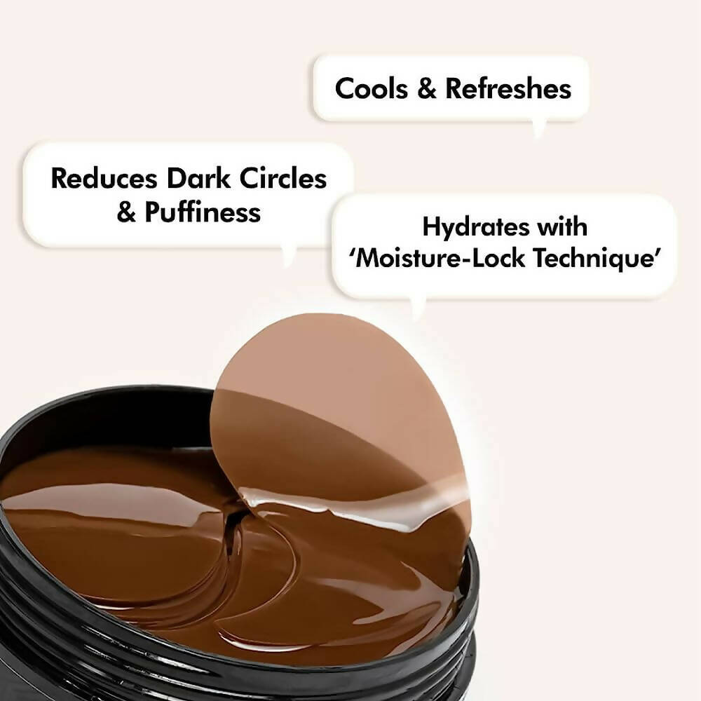 mCaffeine Coffee Hydrogel Under Eye Patches for Dark Circles | Grocsy