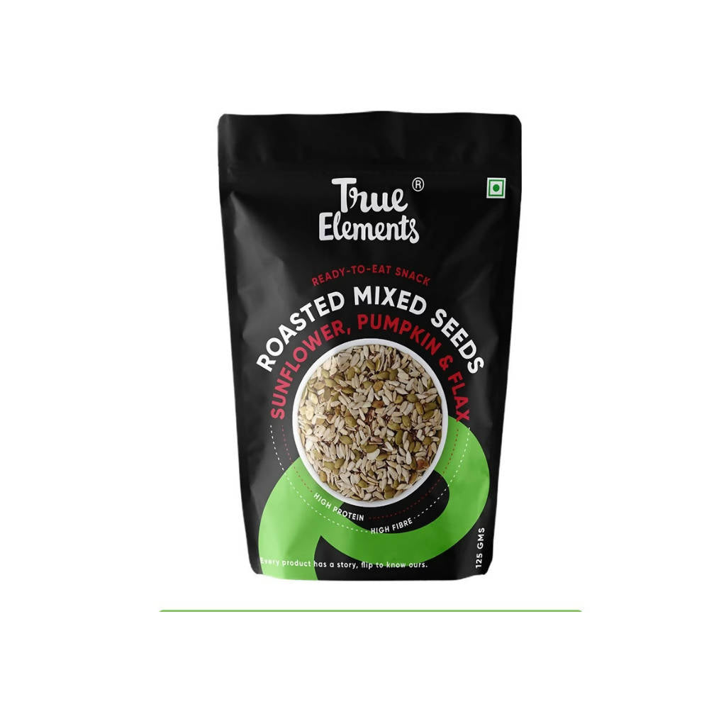True Elements Roasted Mixed Seeds Sunflower Pumpkin & Flax | Grocsy