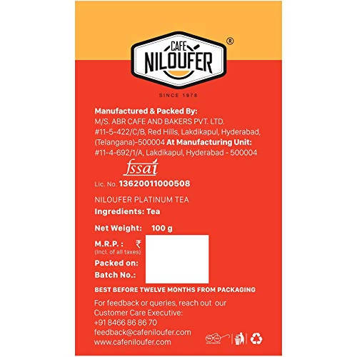 Cafe Niloufer Platinum Tea Powder | Grocsy
