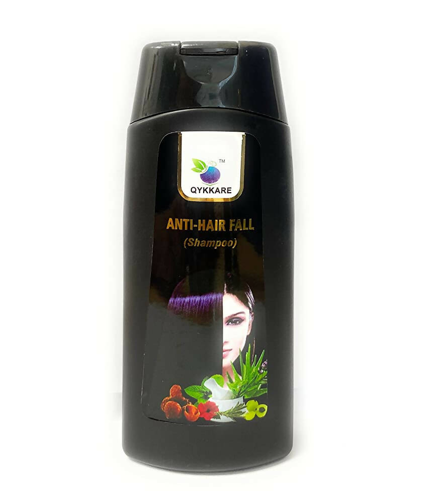 Qykkare Herbal Anti-Hairfall Shampoo & Herbal Hair Growth Oil Combo | Grocsy