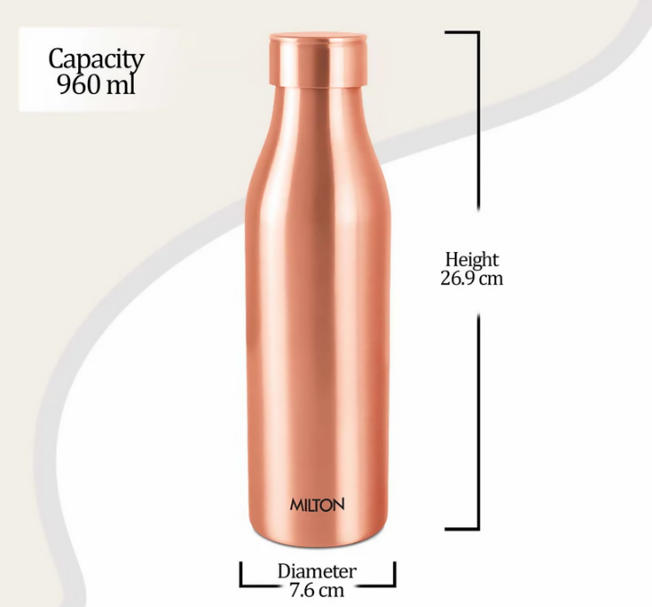 Milton Copper Charge Bottle | Grocsy