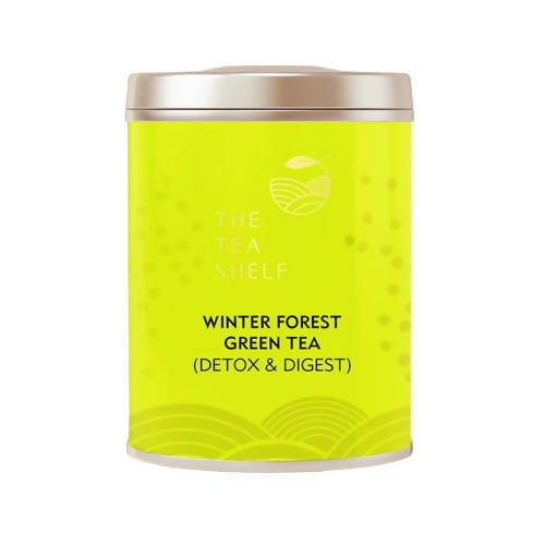 The Tea Shelf Winter Forest Green Tea | Grocsy
