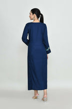 Joban Fashion Blue Rayon Tunic | Grocsy