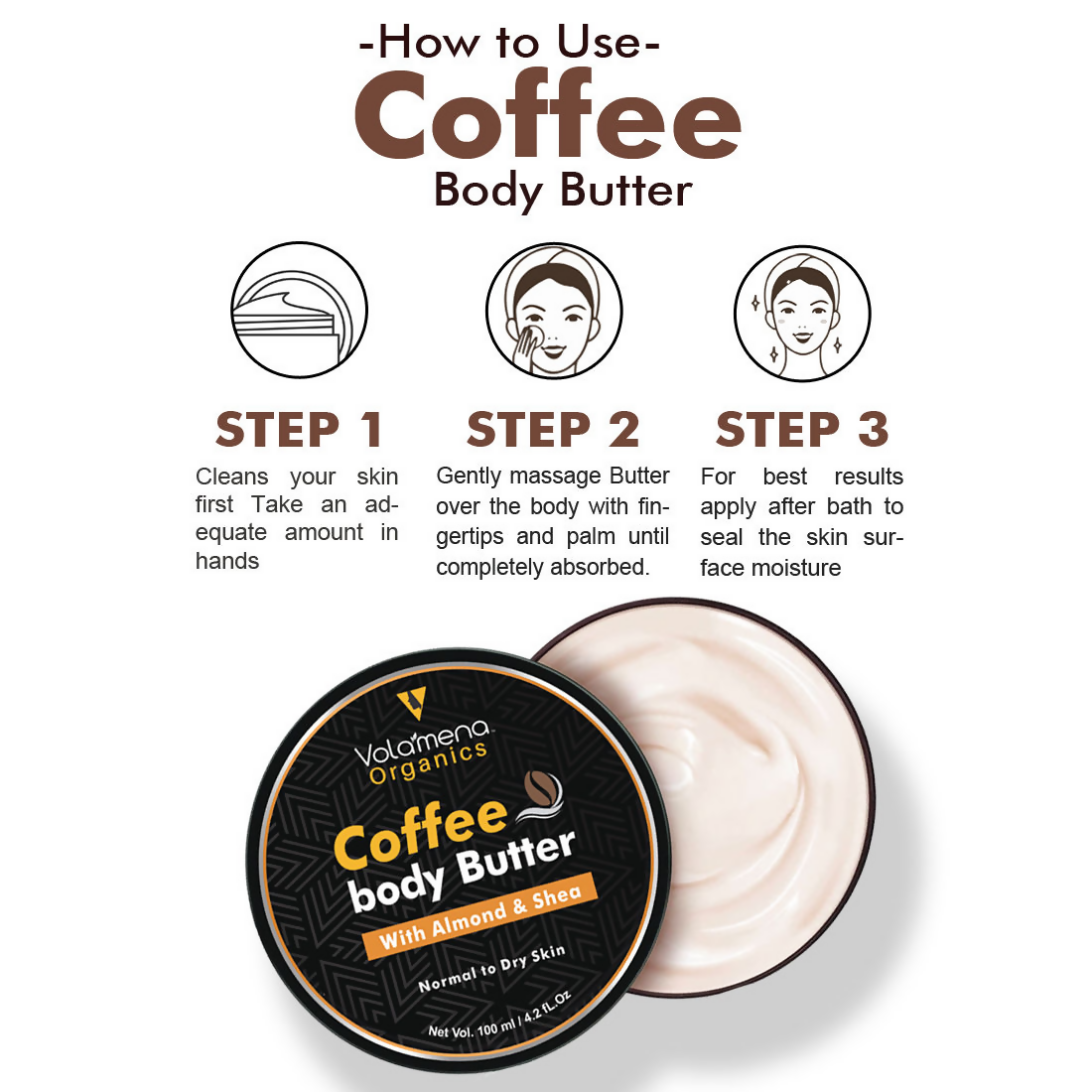 Volamena Coffee & Shea Body Butter | Grocsy