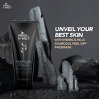 Herbs & Hills Charcoal Peel Off Facemask | Grocsy
