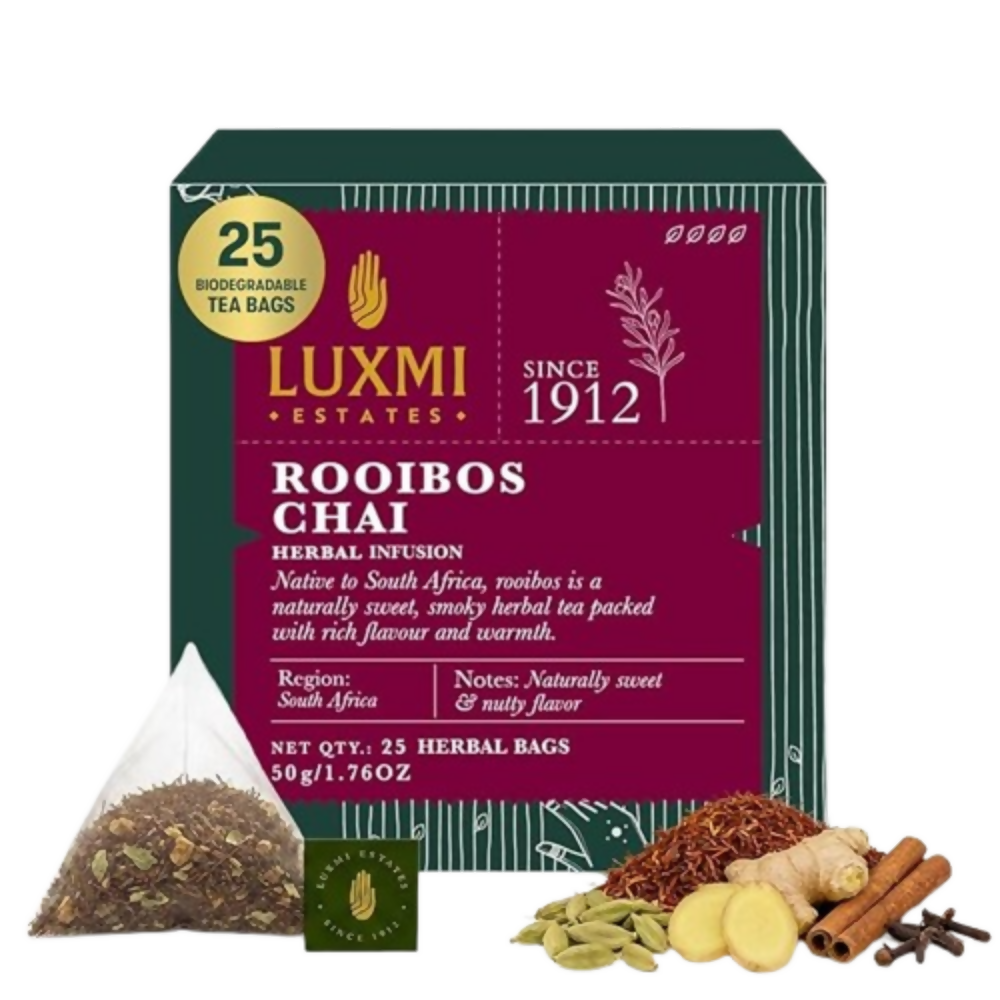Luxmi Estates Rooibos Chai Herbal Infusion | Grocsy