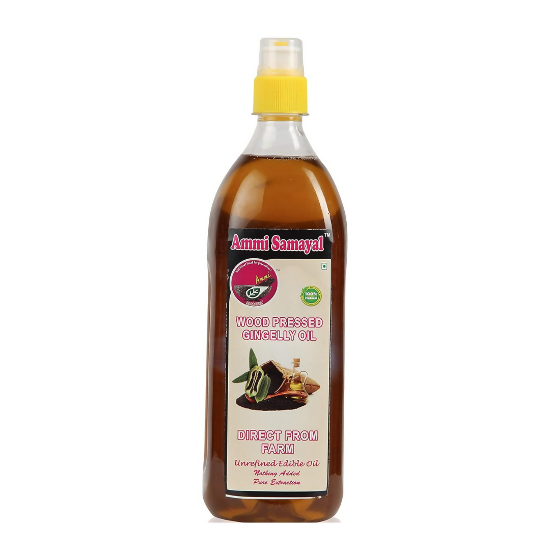 Ammi Samayal Wood Cold Pressed Sesame Oil | Grocsy