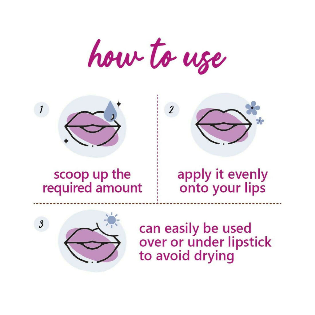 Plum Candy Melts Vegan Lip Balm Berry Feast For Dry & Chapped Lips, Natural SPF with Vitamin A | Grocsy