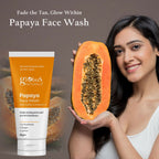 Globus Naturals Papaya Face Wash with Coffee & Vitamin-E | Grocsy