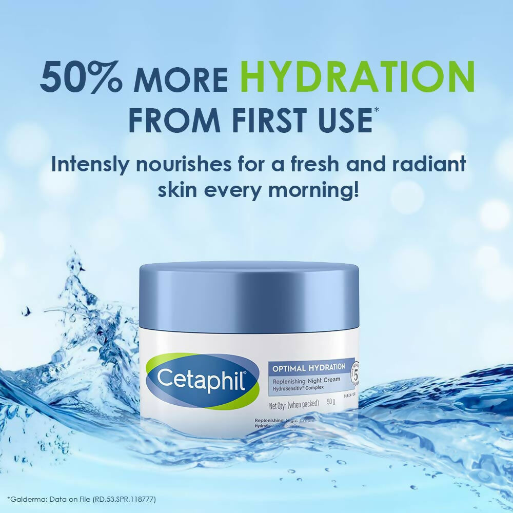 Cetaphil Optimal Hydration Night Cream | Grocsy