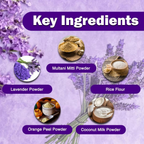 VedicAyurveda Herbal Wax Powder - Lavender | Grocsy