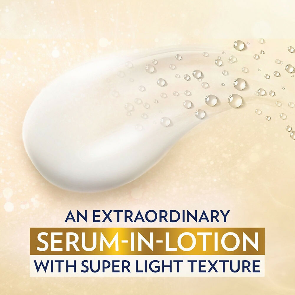 Vaseline Gluta Hya Serum-in-Lotion - Dewy Radiance, Overnight Radiance & Flawless Glow Combo | Grocsy