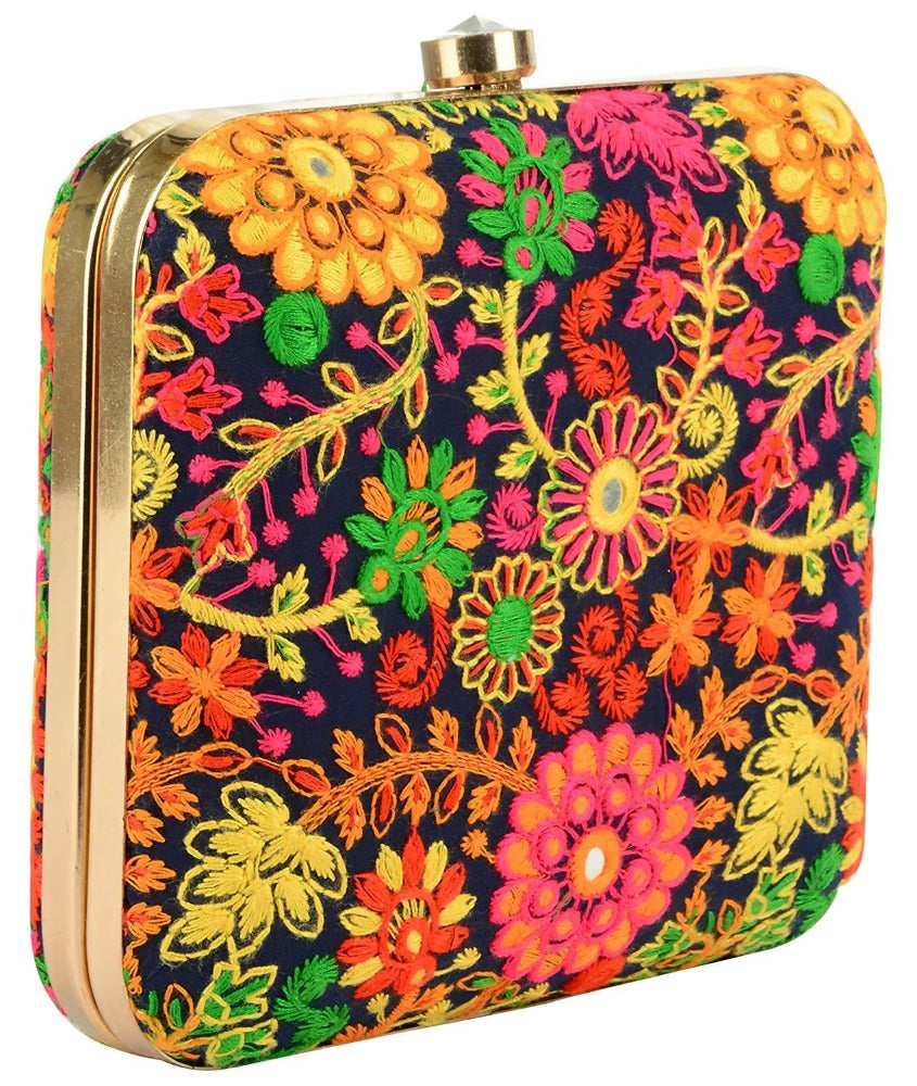 Jaishri Handicrafts Handcrafted Party Clutch - Party Clutch | Grocsy