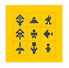 Kraftsman Wooden Tetris Block Jigsaw Puzzle Board | Made In India (Tetris, Tangram, T Puzzle) | Grocsy