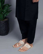 Stepsoft Men'S Natural Square Toe Kolhapuri Chappal | Original Handcrafted Leather Ethnic Slippers | Grocsy