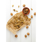 Go Organic Kashmiri Light Quarters Walnuts Kernels (Without Shell) | Grocsy