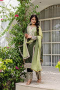 Teeya Creation Multi Color Star Georgette Embroidery Work Fully Stitched Salwar Suit | Grocsy