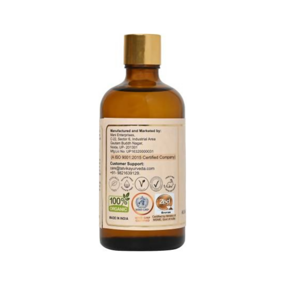 Tatvik Ayurveda Prakrutisparsha Body Massage Oil (Coffee & Ginger) | Grocsy