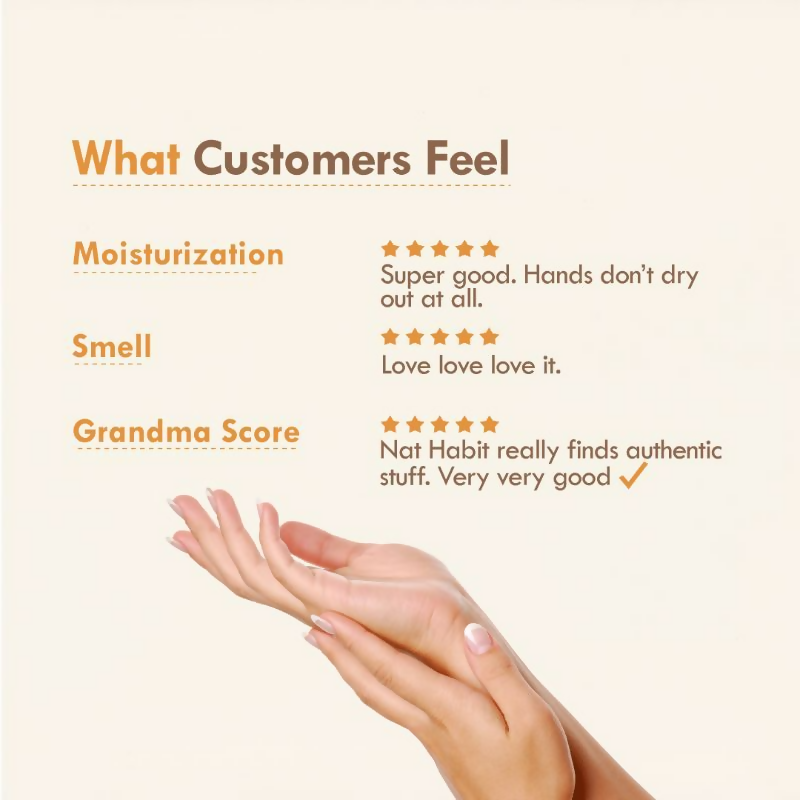 Nat Habit Mango Cinnamon Youth Hand Malai Hand Cream | Grocsy