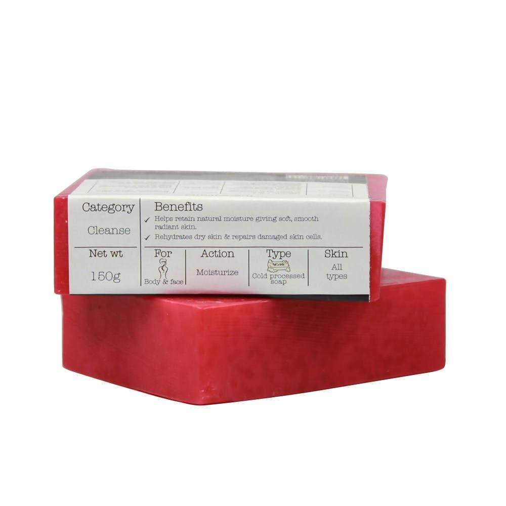 Soulflower Sweet Rose Handmade Soap | Grocsy