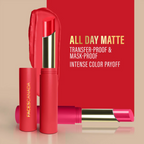 Faces Canada 3 in 1 LongStay Matte Lipstick - Day Dream Pink 02 | Grocsy