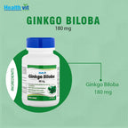 Healthvit Ginkgo Biloba Capsule | Grocsy
