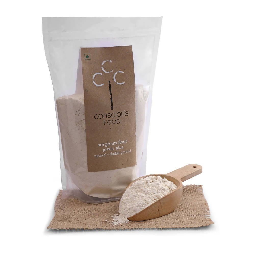 Conscious Food Sorghum Flour Jowar Atta | Grocsy