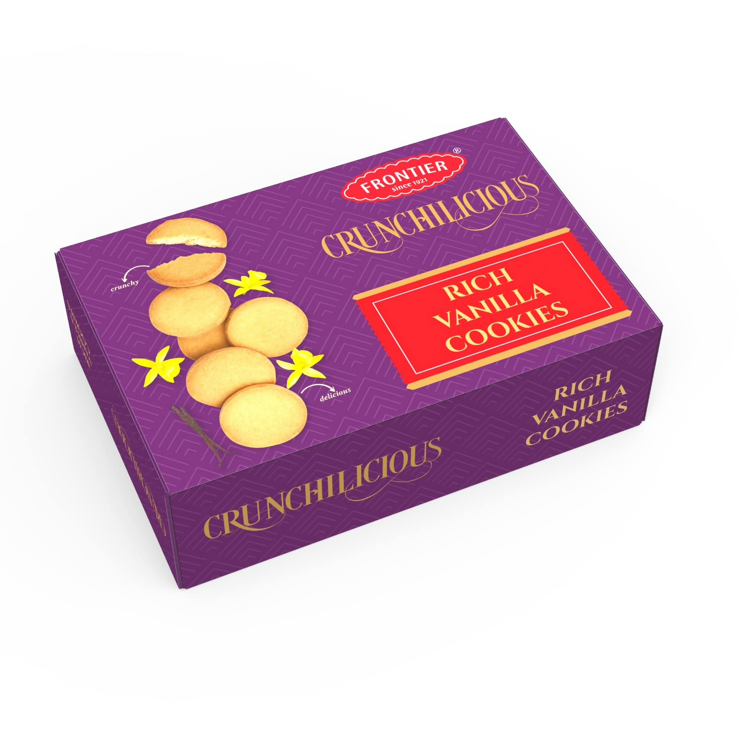 Frontier Rich Vanilla Cookies Crunchy And Delicious Biscuits | Grocsy