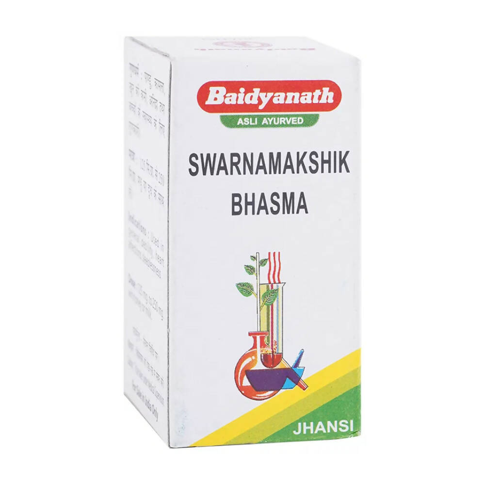 Baidyanath Jhansi Swarnamakshik Bhasma | Grocsy