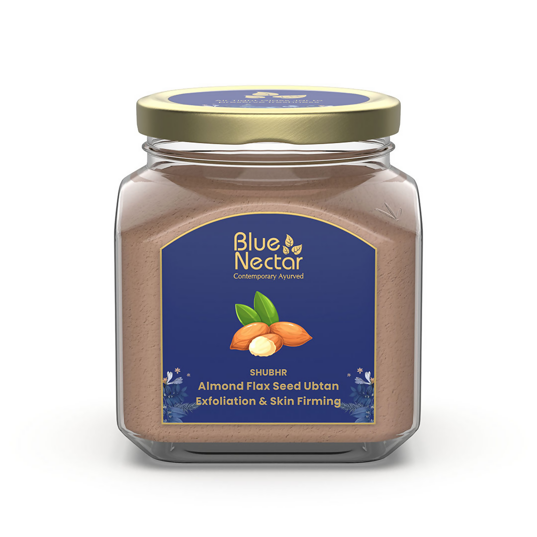 Blue Nectar Almond and Flax Seed Ubtan Face Mask | Grocsy