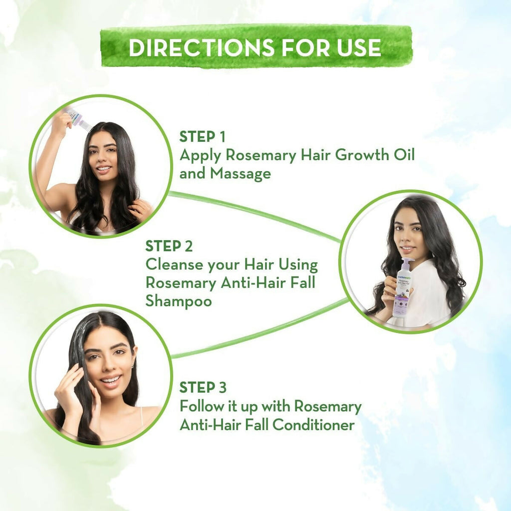 Mamaearth Rosemary Hair Care Kit | Grocsy