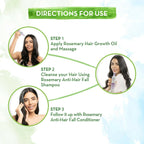 Mamaearth Rosemary Hair Care Kit | Grocsy