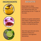 Enn Hydrating Body Lotion Cream With Ghee, Aloe Vera & Saffron | Grocsy