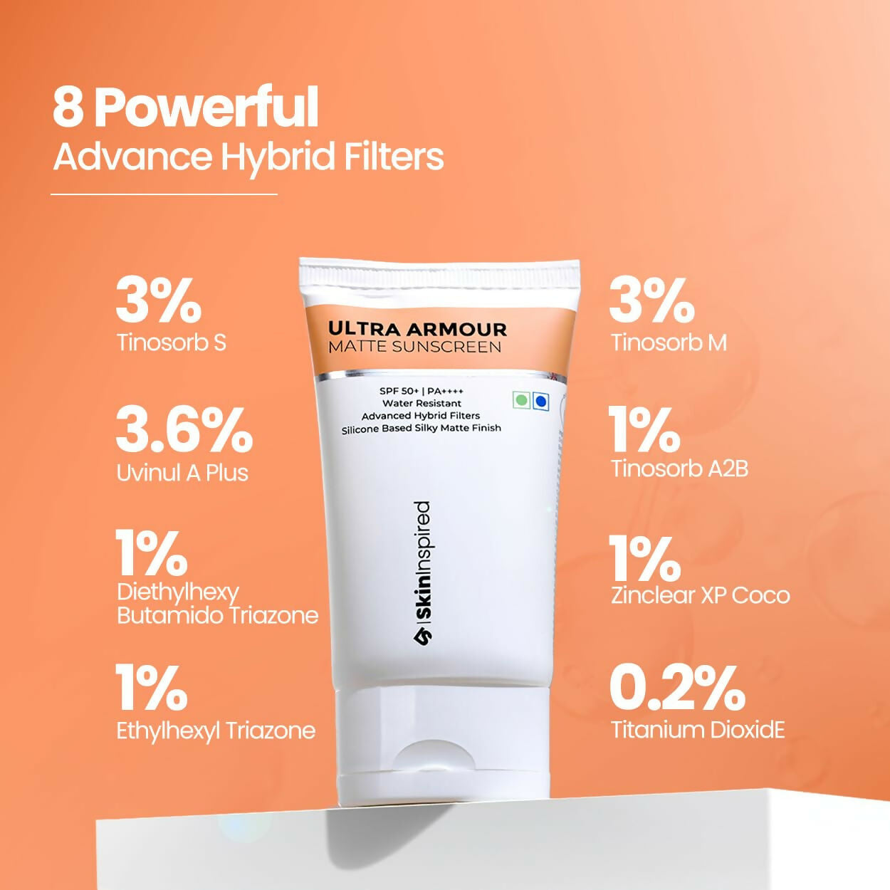SkinInspired All Skin Ultra Armour Silicone Gel Sunscreen SPF 50+ PA++++ | Grocsy