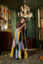 AI Fashion Multi Color Maslin Cotton Designer Navratri Lehenga Choli Collection | Grocsy