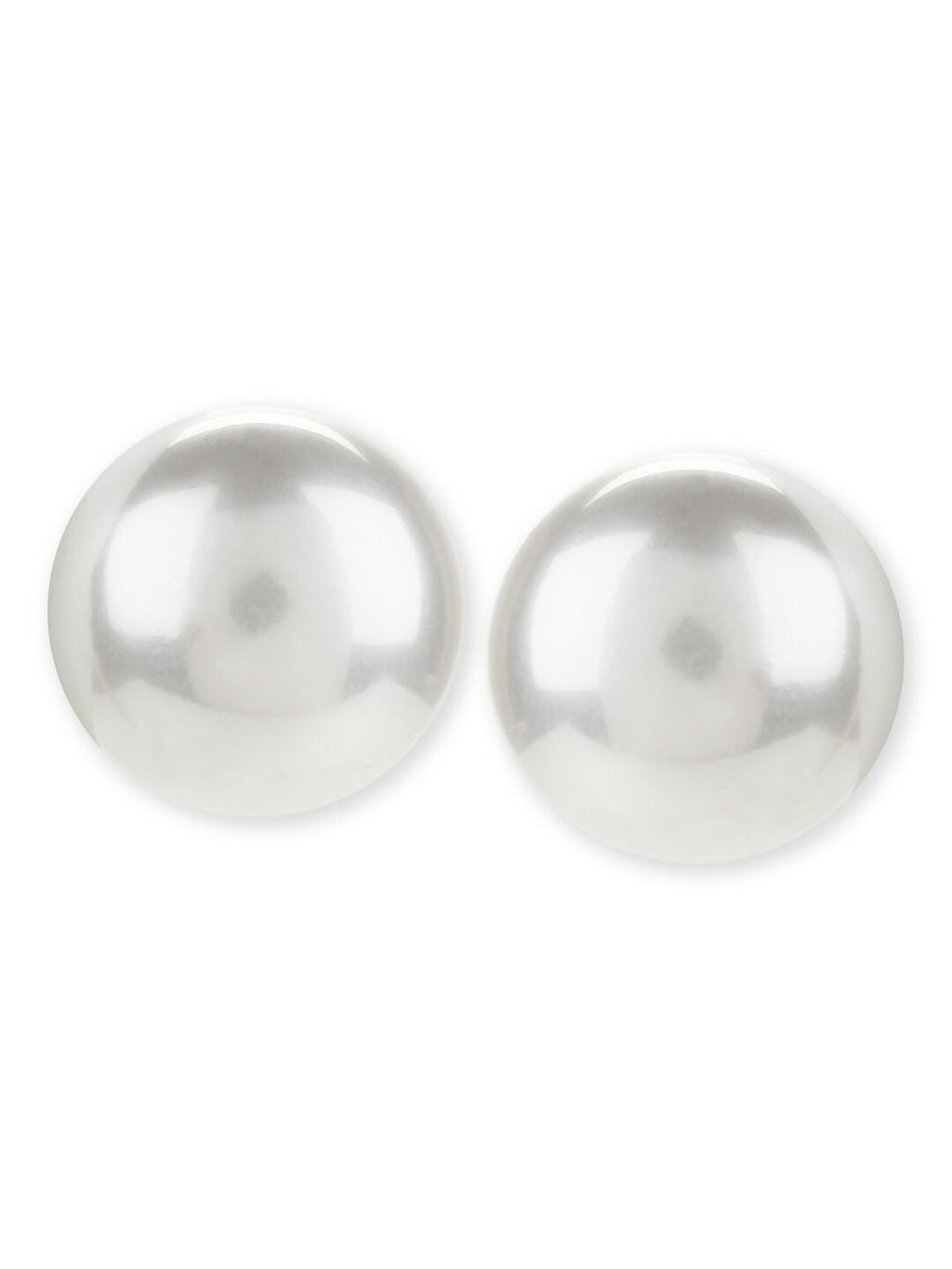 Pearl Studs (16mm)- Ruby Raang | Grocsy